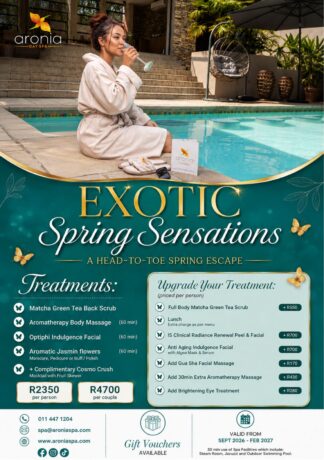Aronia Day Spa Exotic Spring promo